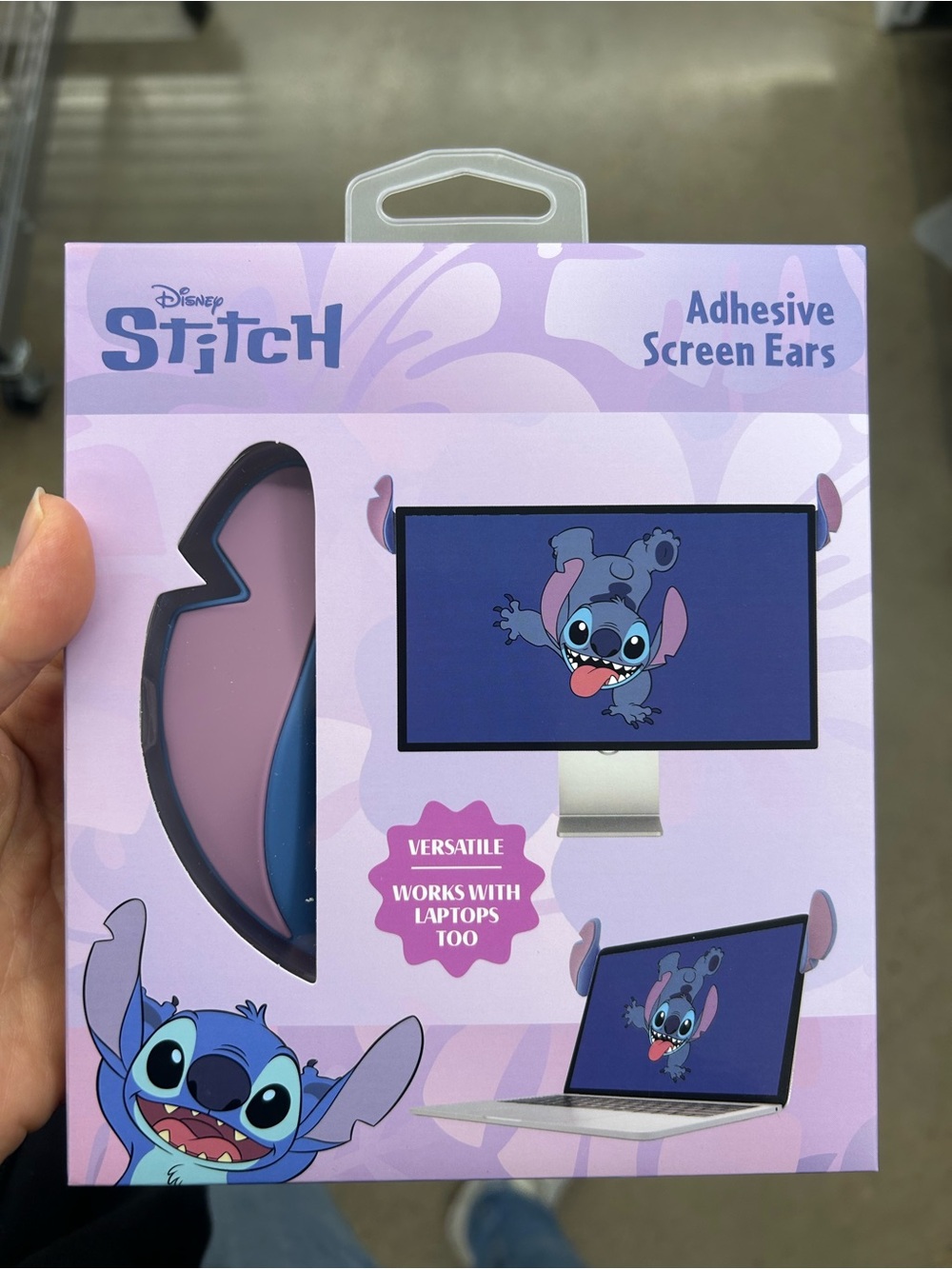 Disney Stitch Adhesive Screen Ears
